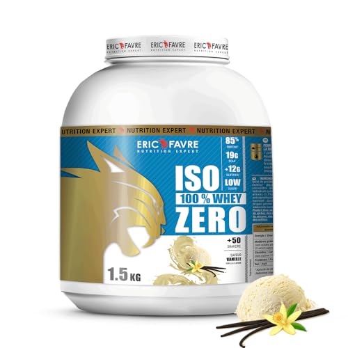 ISO WHEY ZERO 100% Pure Whey Protéine Isolate Savoureuse, Pr